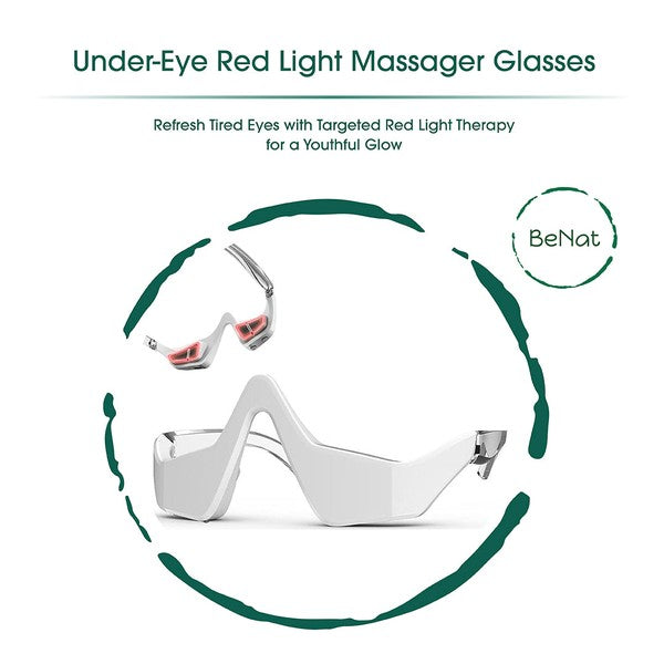 Under-Eye Red Light Therapy Skin Rejuvenation and The Make-up Corner