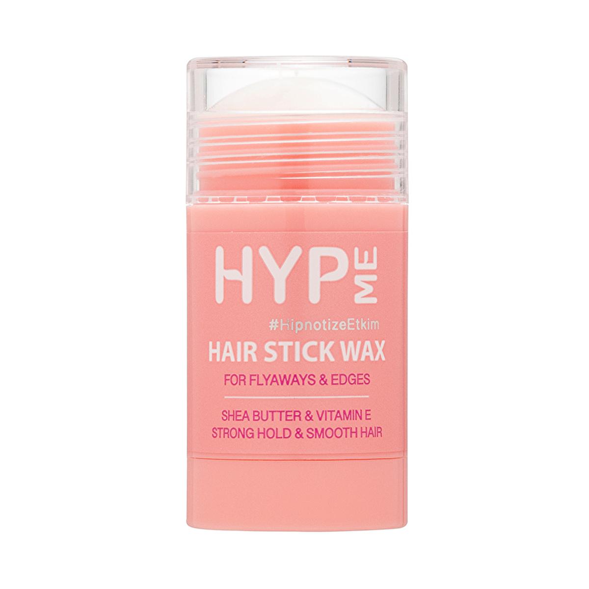 Hyp Me Hair Styling Wax Stick - Strong Hold, Residue-Free, 35g - Hyp Me Beauty Care Bag