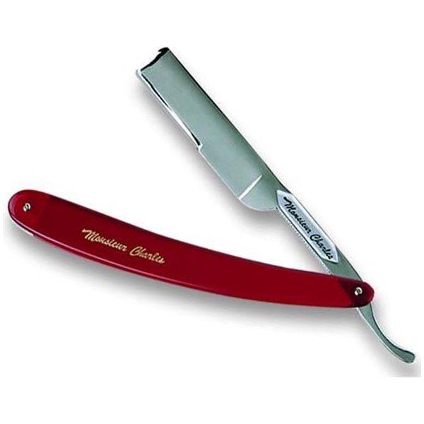 Personna Monsieur Charles Platinum Double Edge Shaving Straight Razor 800 Pasteur Pharmacy