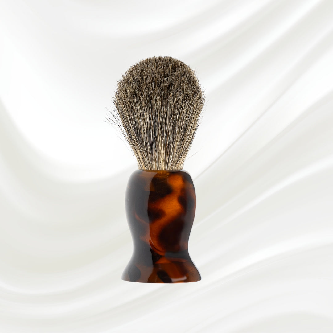 Jaspè Badger Hair Shaving Brush - Premium Wet Shave with Tortoiseshell Handle KOH-I-NOOR Beauty USA