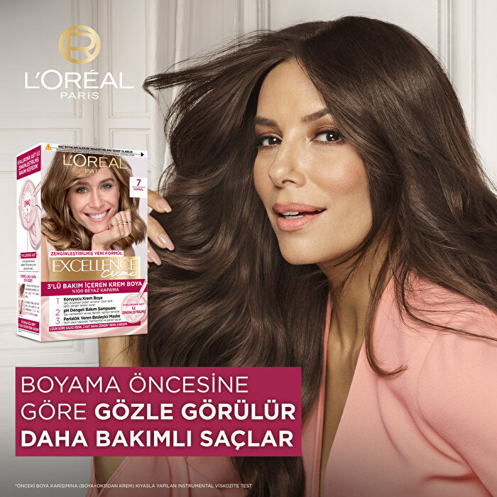 L'Oreal Paris Excellence Crème Hair Color Ash Blonde 9.1 - 100% Gray Coverage | Professional Care Beauty Care Bag