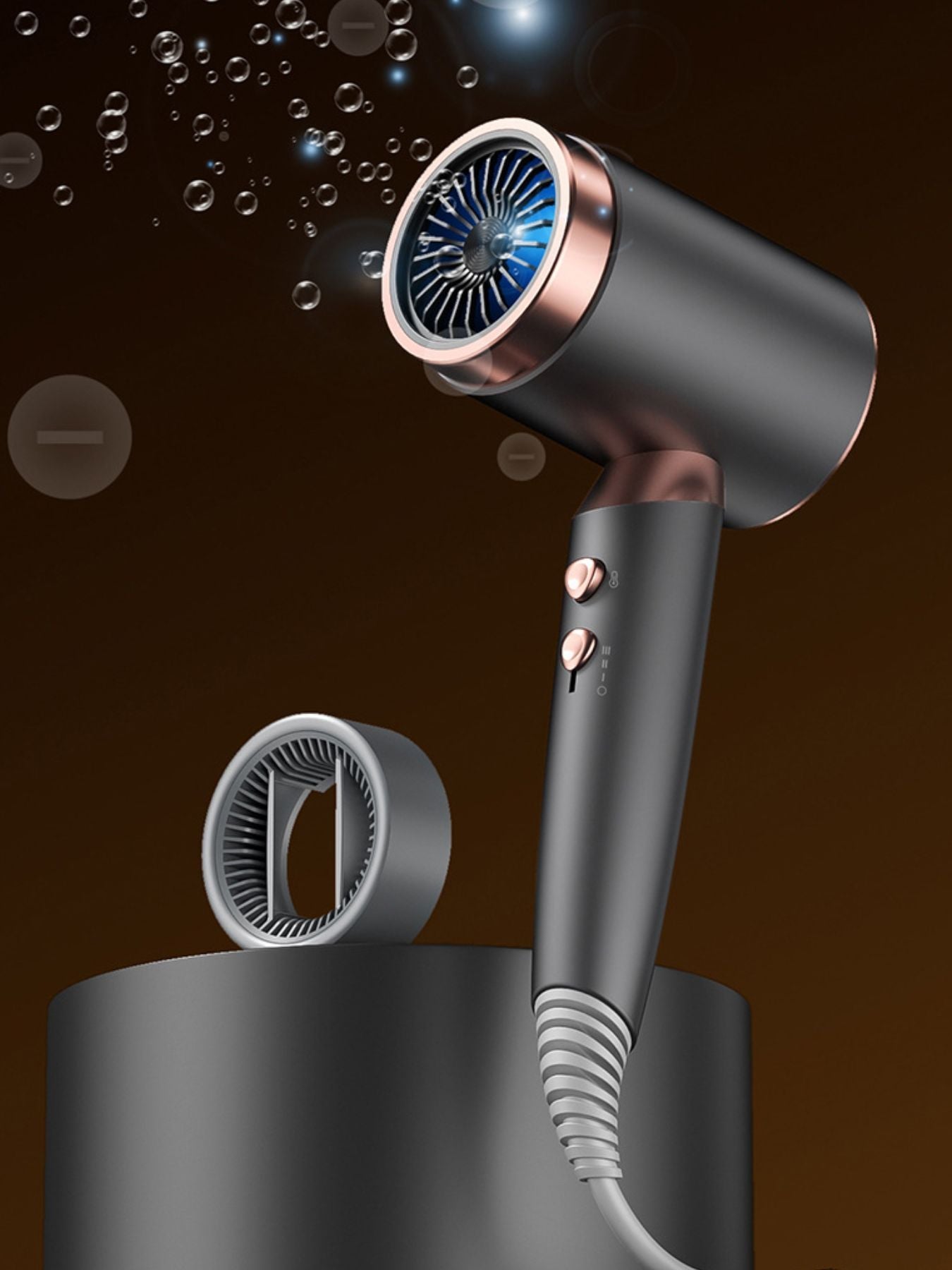 Negative Ion Household Hair Dryer Unique Oils