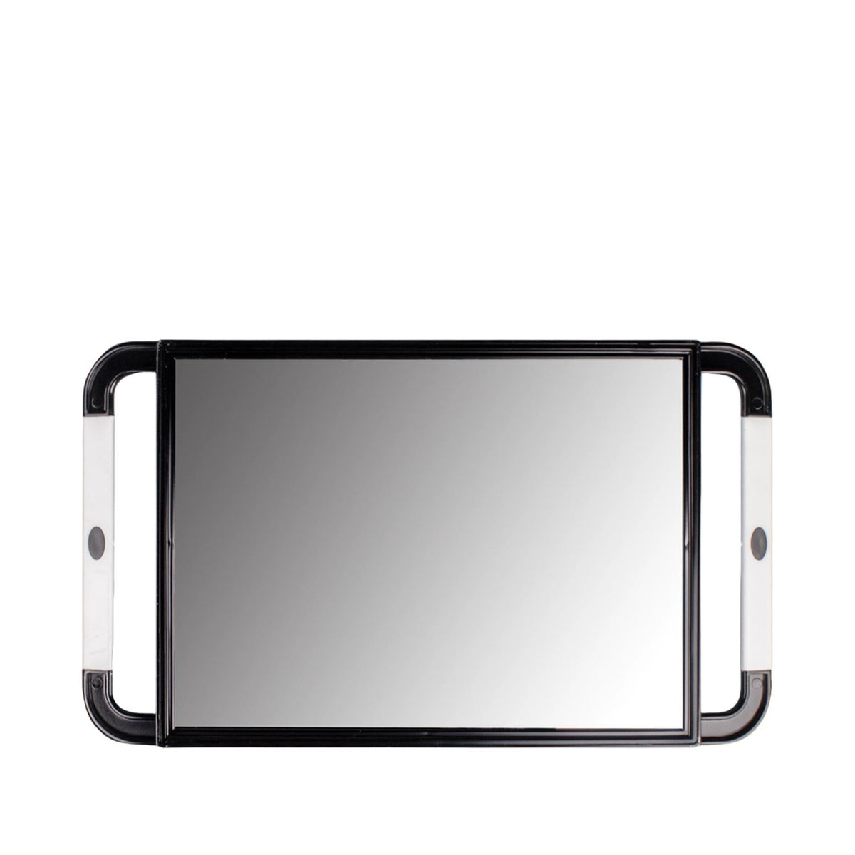 JRL Professional Black Handheld Neck Mirror Beauty Care Bag