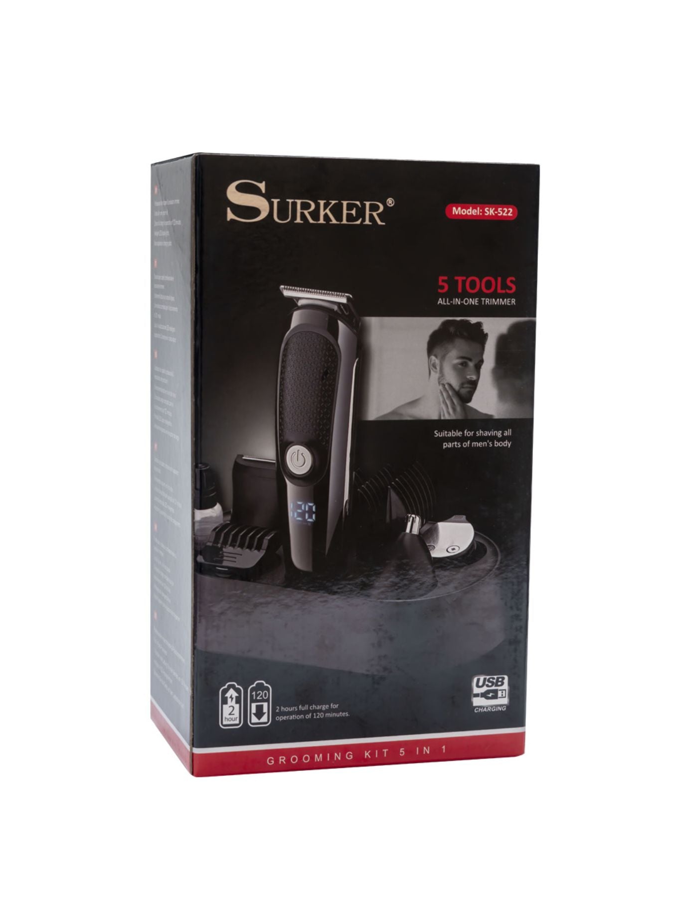 Professional Cordless Hair Clipper Unique Oils