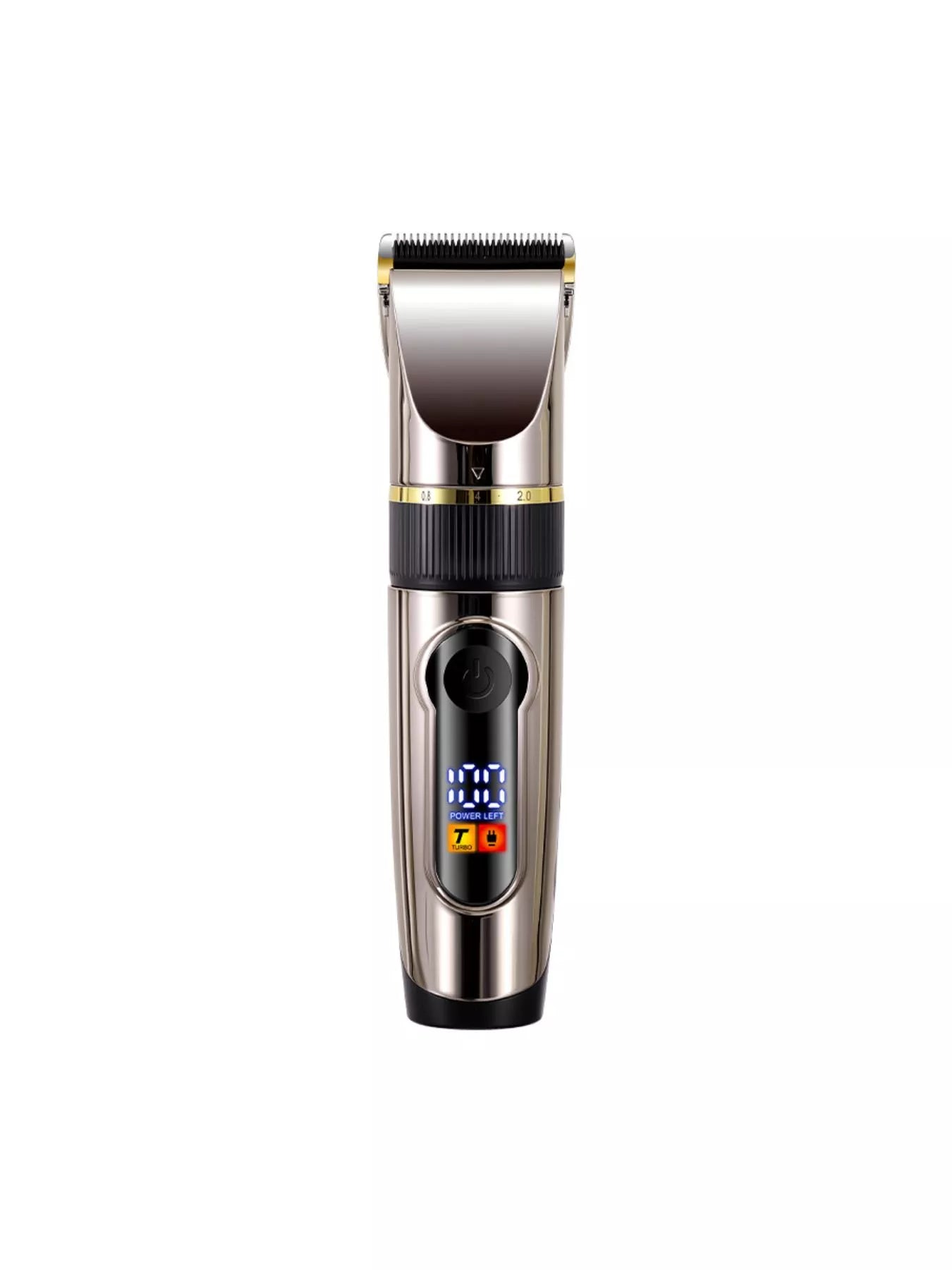 Waterproof Hair Clipper with LED Display Unique Oils