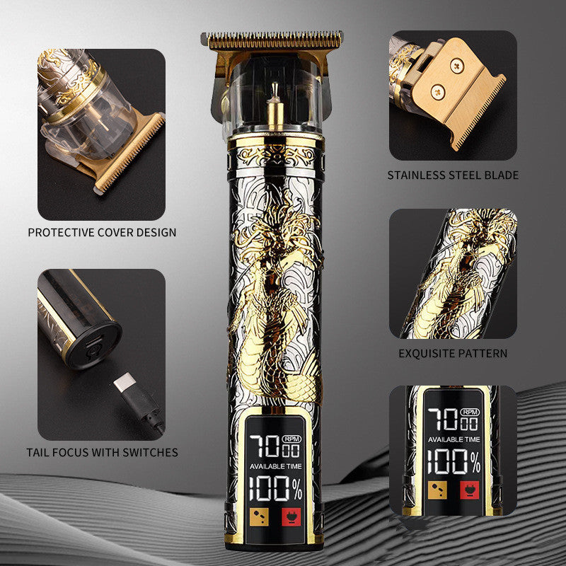 Hair Clipper Electric Electrical Hair Cutter Retro Oil Head Engraving Sell My Stuff
