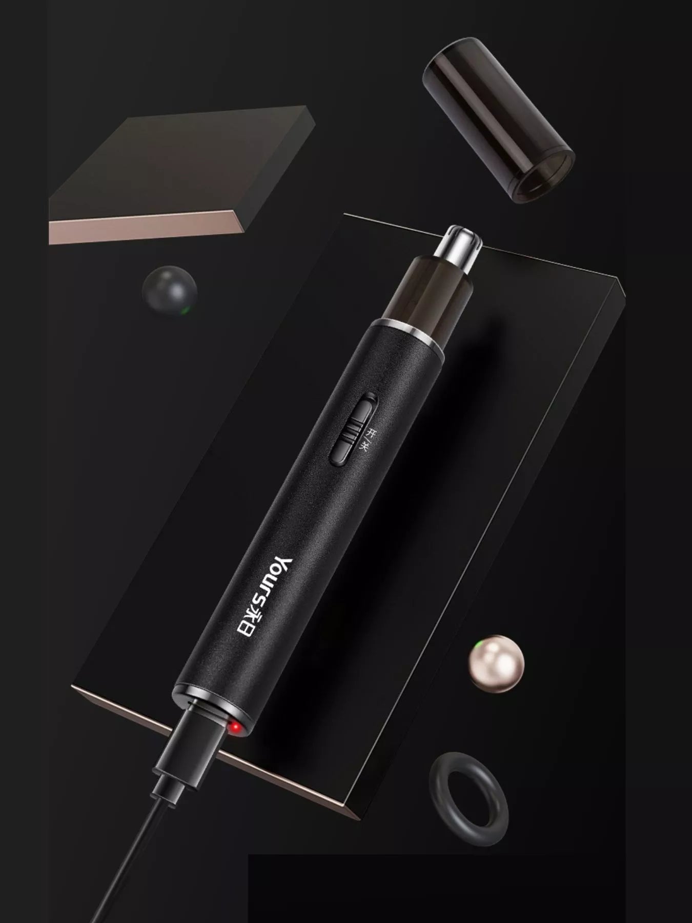 Painless Precision Nose Hair Trimmer Unique Oils