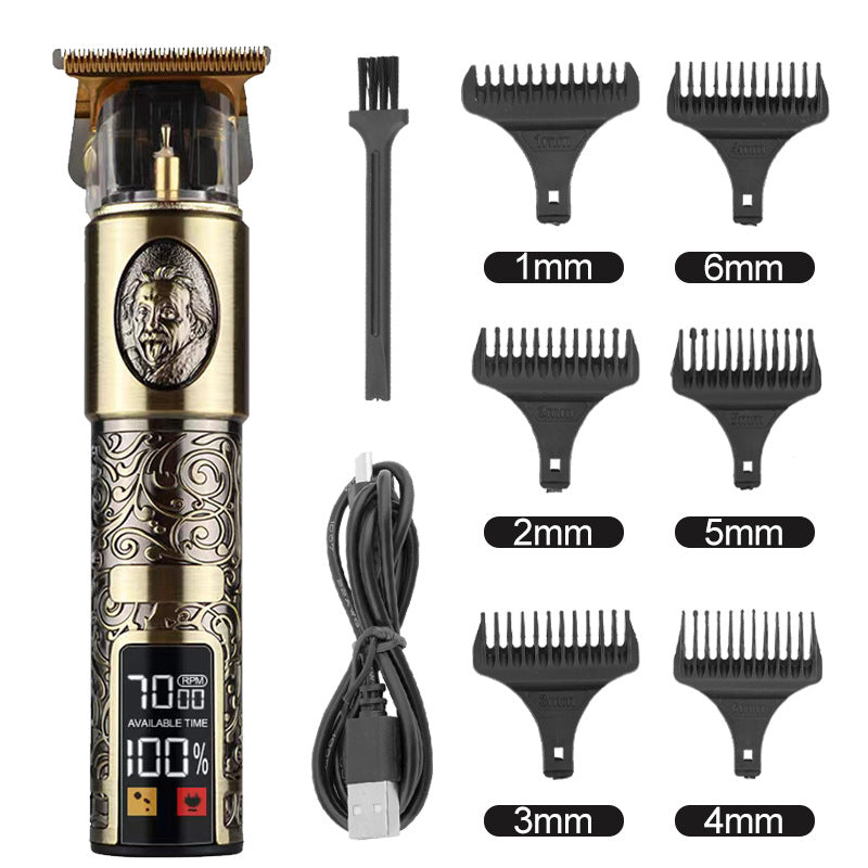 Hair Clipper Electric Electrical Hair Cutter Retro Oil Head Engraving Sell My Stuff