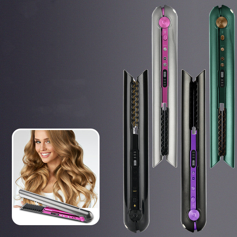 USB Wireless Charging Hair Straightener Comb My Store