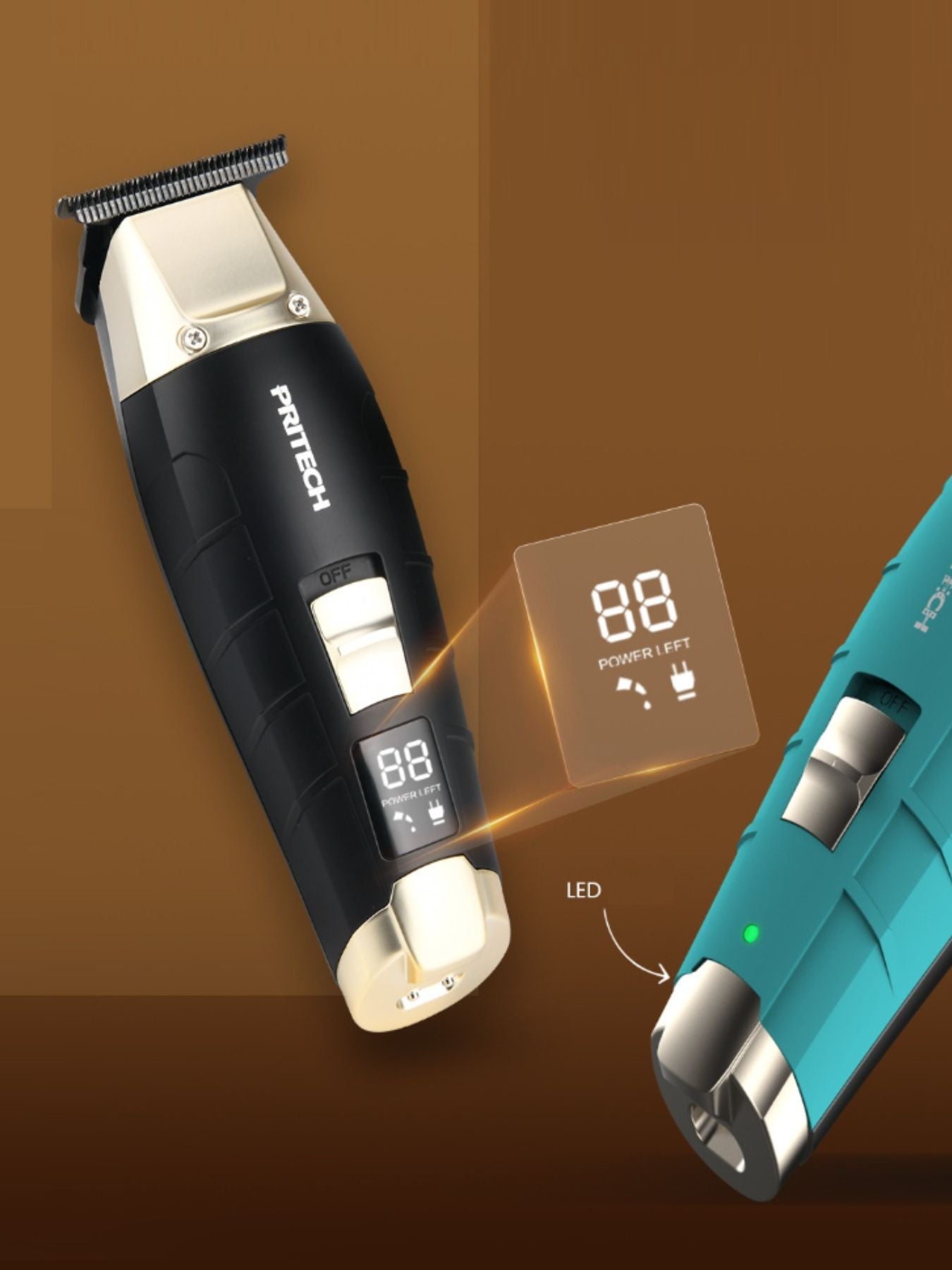 Cordless Rechargeable Hair Clipper Unique Oils