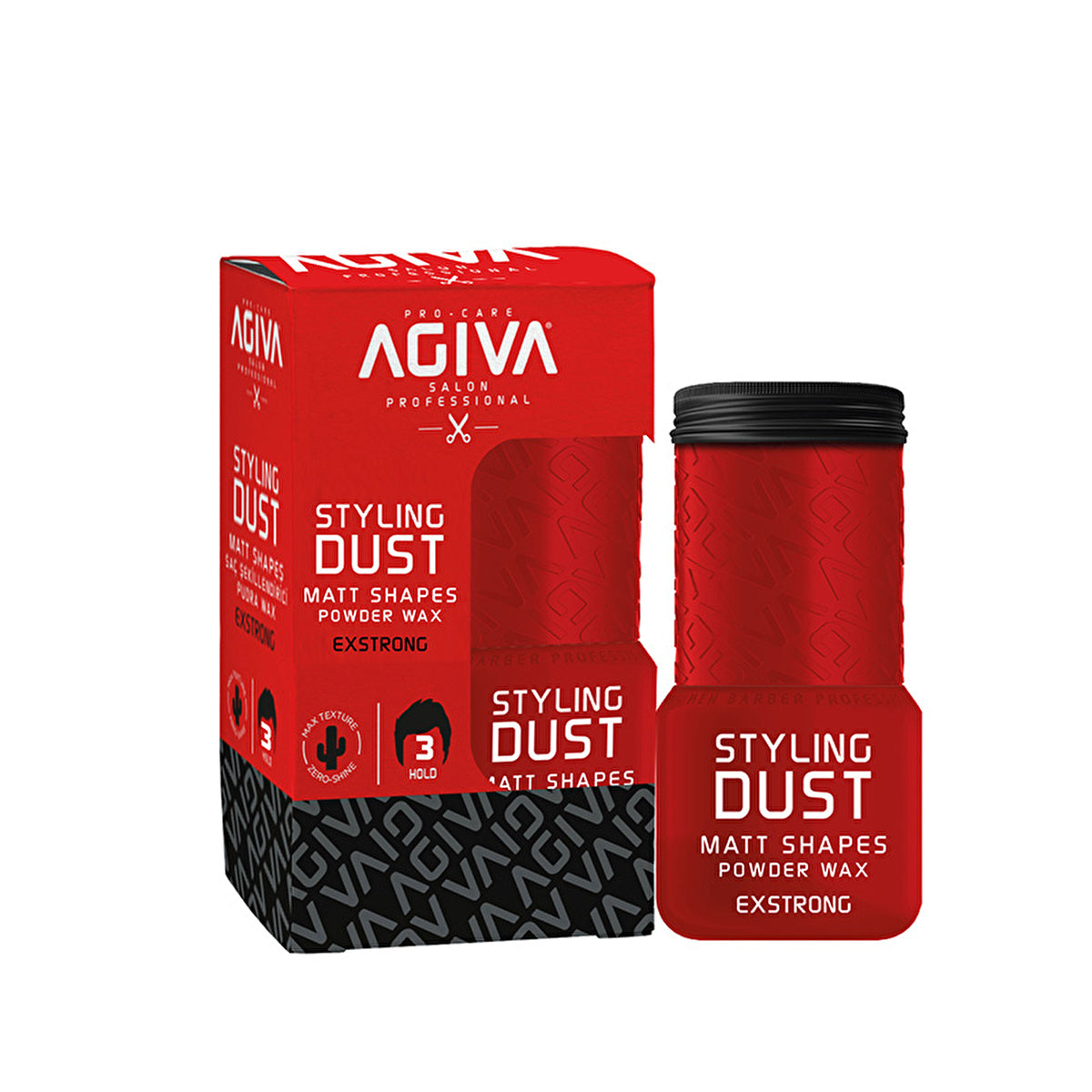Agiva Extra Strong Hair Styling Powder 03 - Matte Volume | 20g Beauty Care Bag