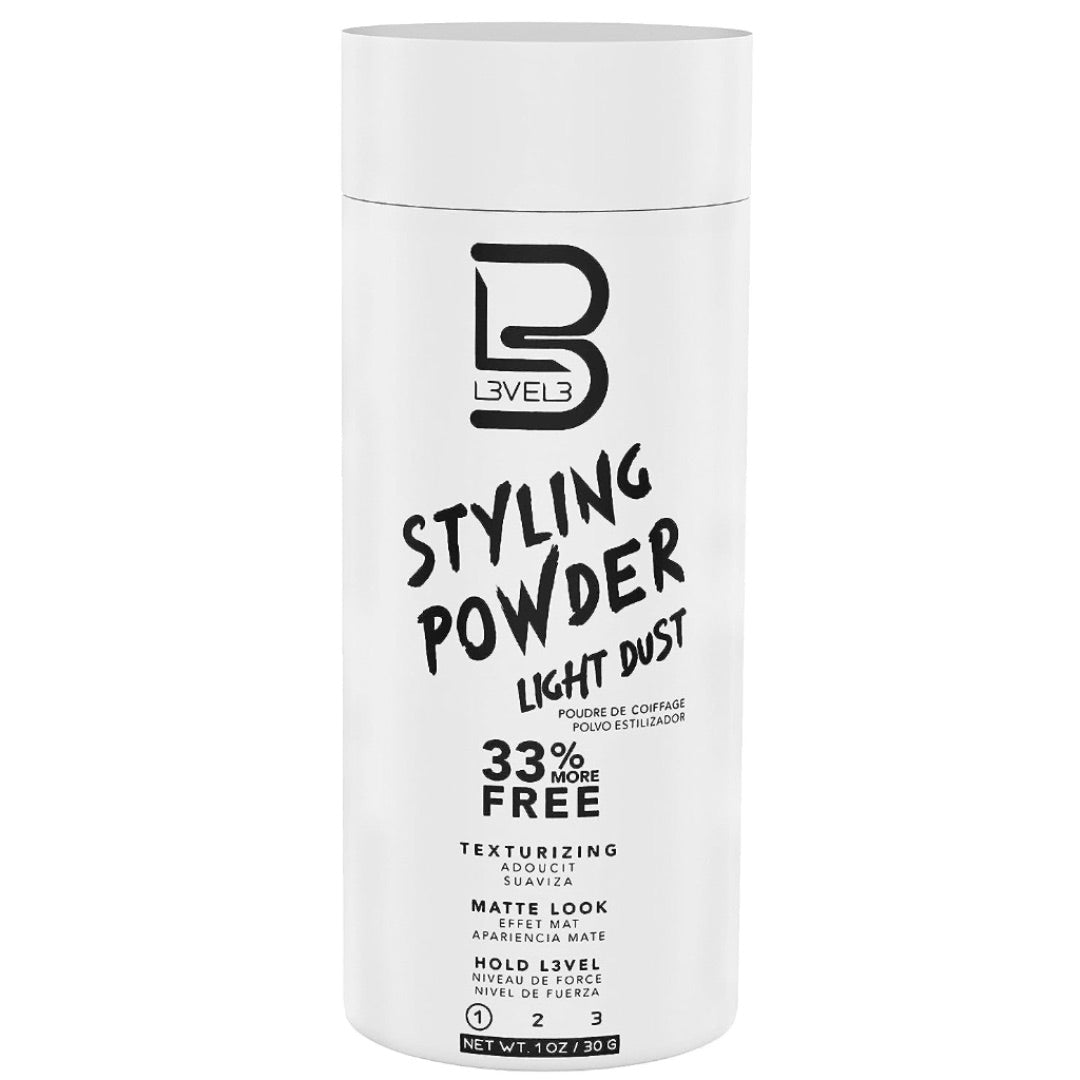 L3VEL3 Light Styling Powder – Matte Texture & Volume