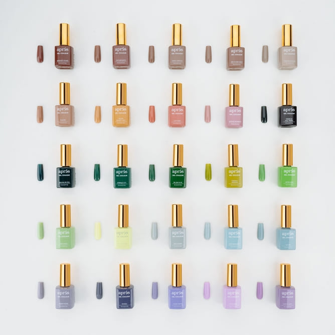 *APRES 200 Gel Couleur Bundle Set Lunali Nail Supply