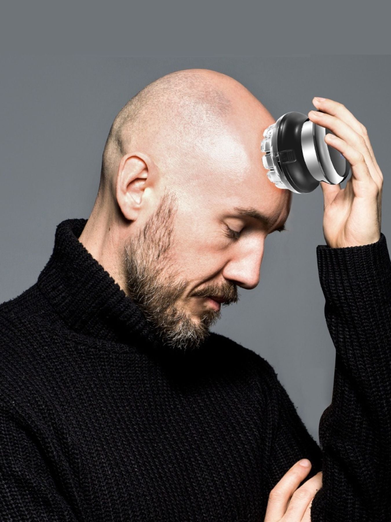 Rechargeable Bald Head Hair Clipper Unique Oils