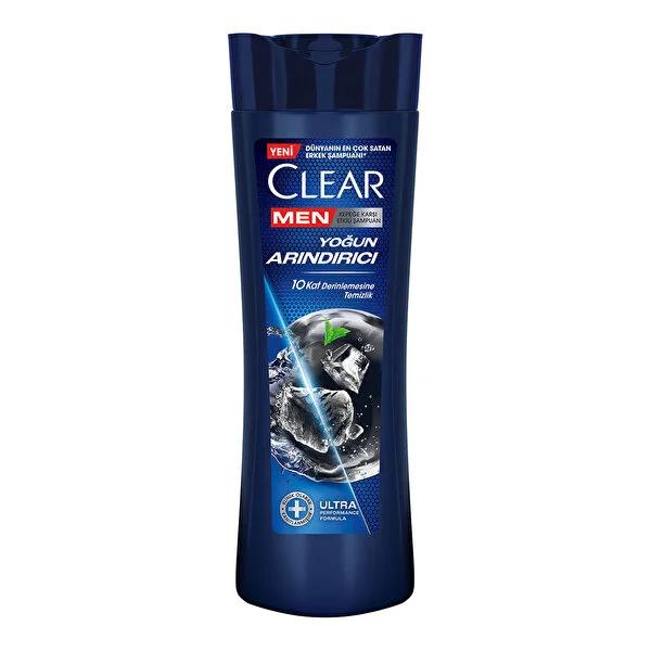 Clear Men Anti-Dandruff Shampoo with Activated Charcoal - 3ZeroTech Technology for Men's Scalp Care Beauty Care Bag