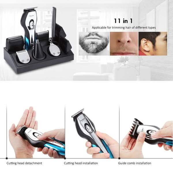 11-in-1 Professional Fast Charging Hair Clipper Haircut Shaver Wireless DailySale