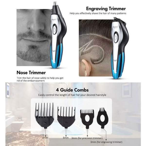 11-in-1 Professional Fast Charging Hair Clipper Haircut Shaver Wireless DailySale