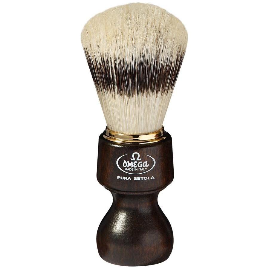 Omega Ovangkol Wood Omega Boar Shaving Brush #11126 Pasteur Pharmacy