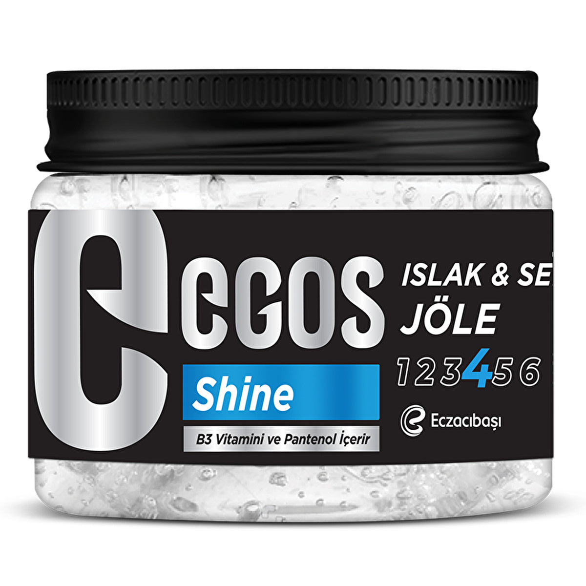 Egos Wet Strong Hair Gel 400ML - Long Lasting Hold | Styling Gel Beauty Care Bag