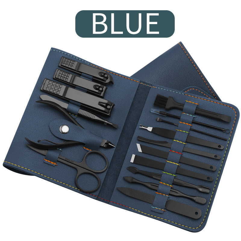 16pcs Nail Clipper Ear Pick Grooming Kit with Bag Sell My Stuff