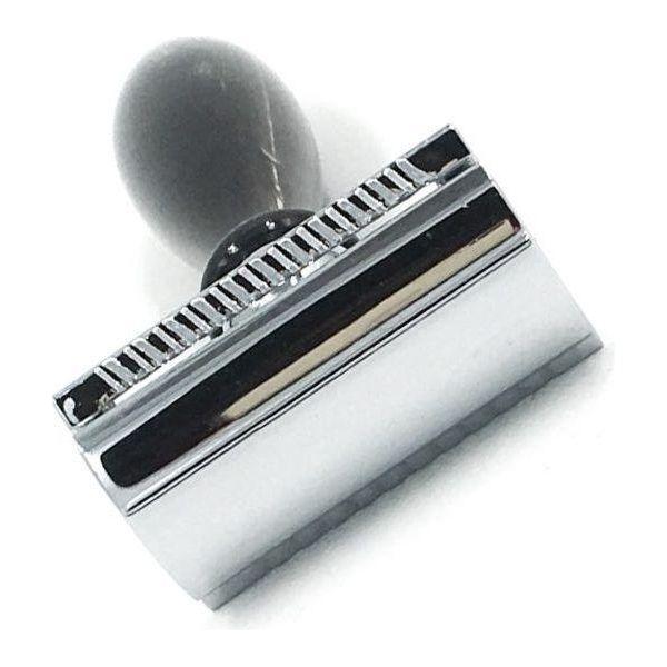Parker 12R Buffalo Horn Handle Safety Razor Pasteur Pharmacy