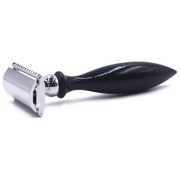 Parker 12R Buffalo Horn Handle Safety Razor Pasteur Pharmacy