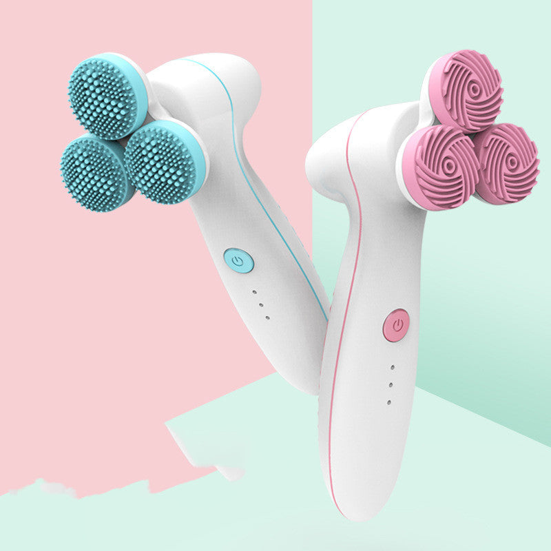 3D Smart Massage Cleanser Electric Cleanser Electric Silicone Facial Cleanser FLIPSTYLEZLLC