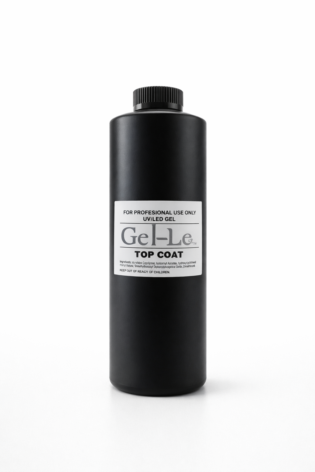 Gel-Le - Gel Top Coat Refill 16oz Queen Nails & Beauty Supplies