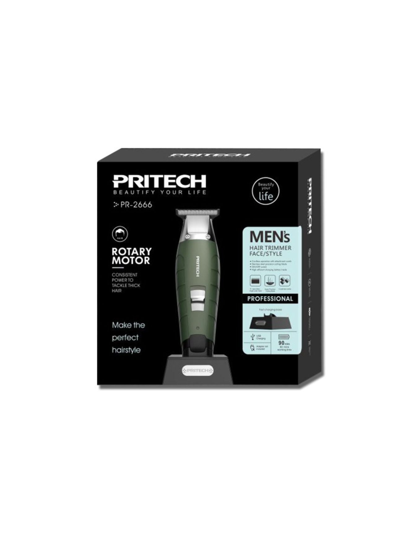 Waterproof Cordless Hair Clipper Unique Oils