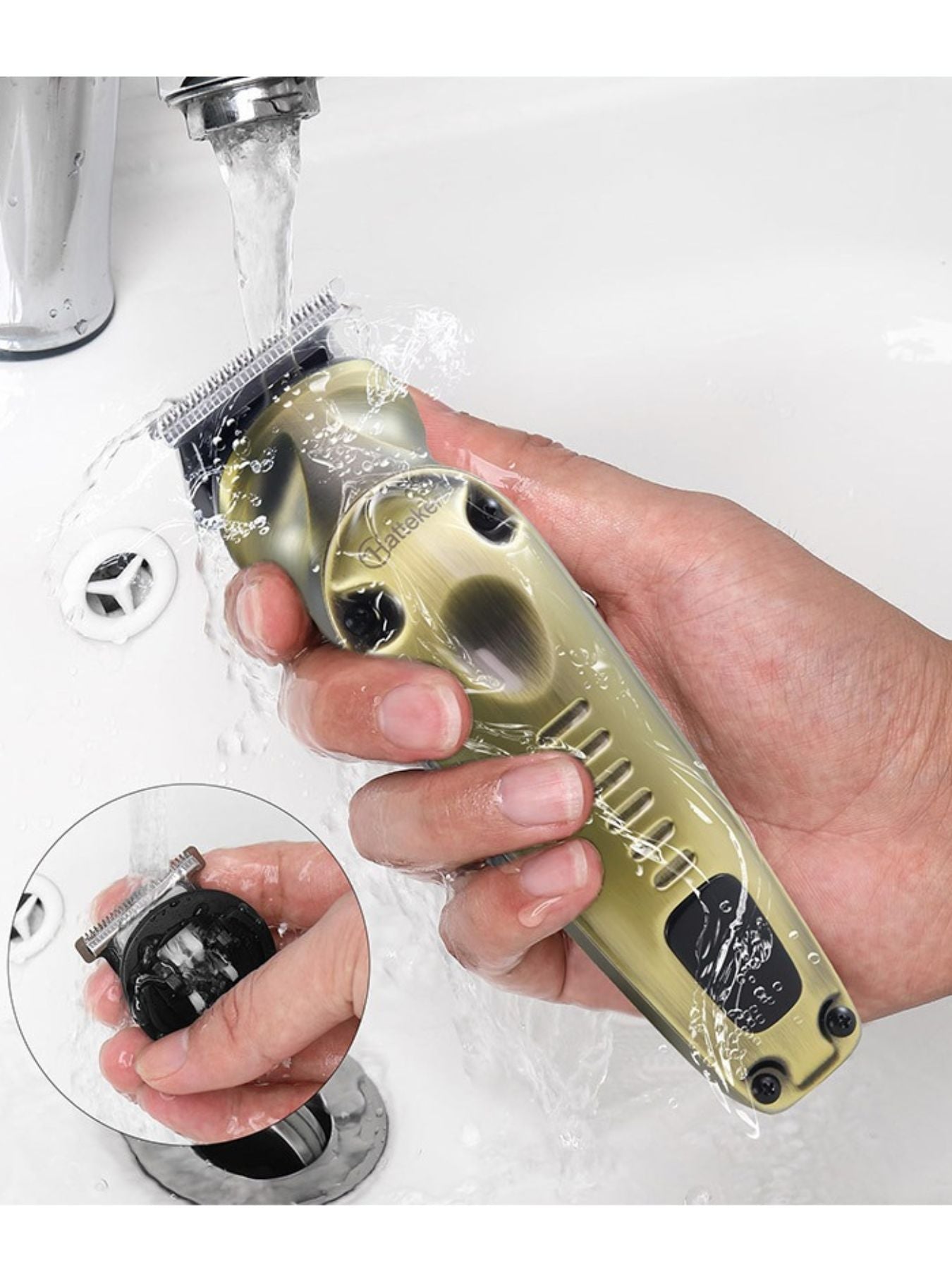 Professional Cordless Hair Clipper Unique Oils