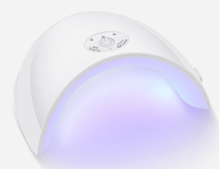 Led UV Lamp 12pcs LED Nail Dryer for ALL Nail Gel Polish Manicure With Timer button Sensor Nail Art Tools Noventix