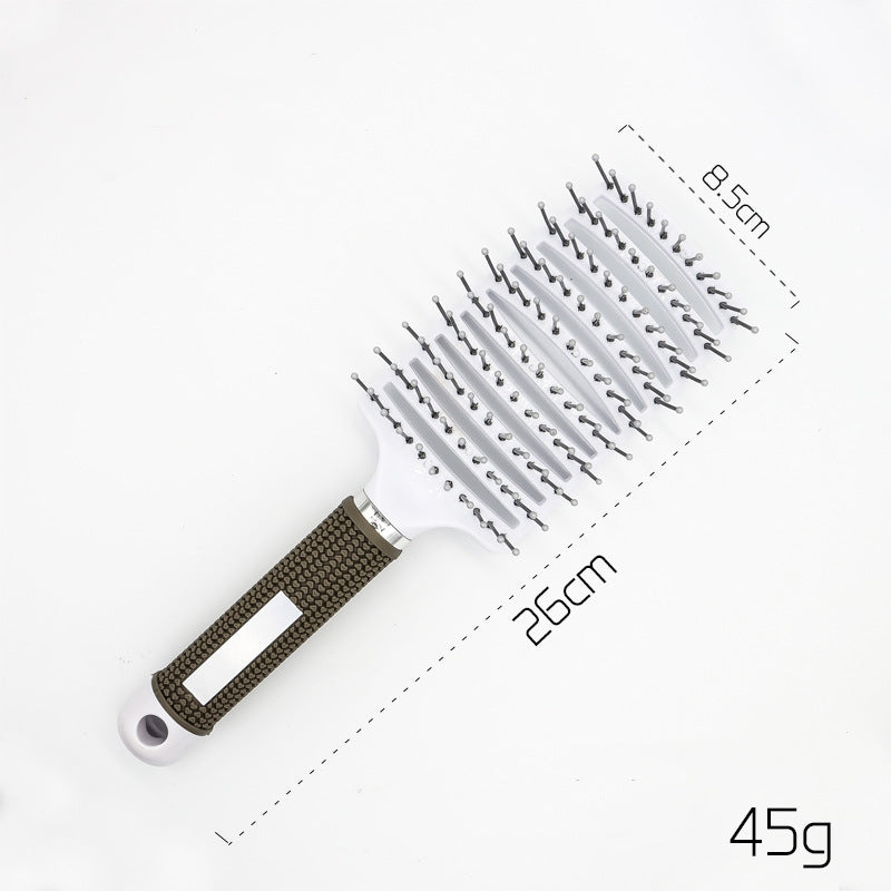 Hairbrush Anti Klit Brushy Haarborstel Women Detangler Hair Brush Bristle Nylon Scalp Massage  Teaser Hair Brush Comb Noventix