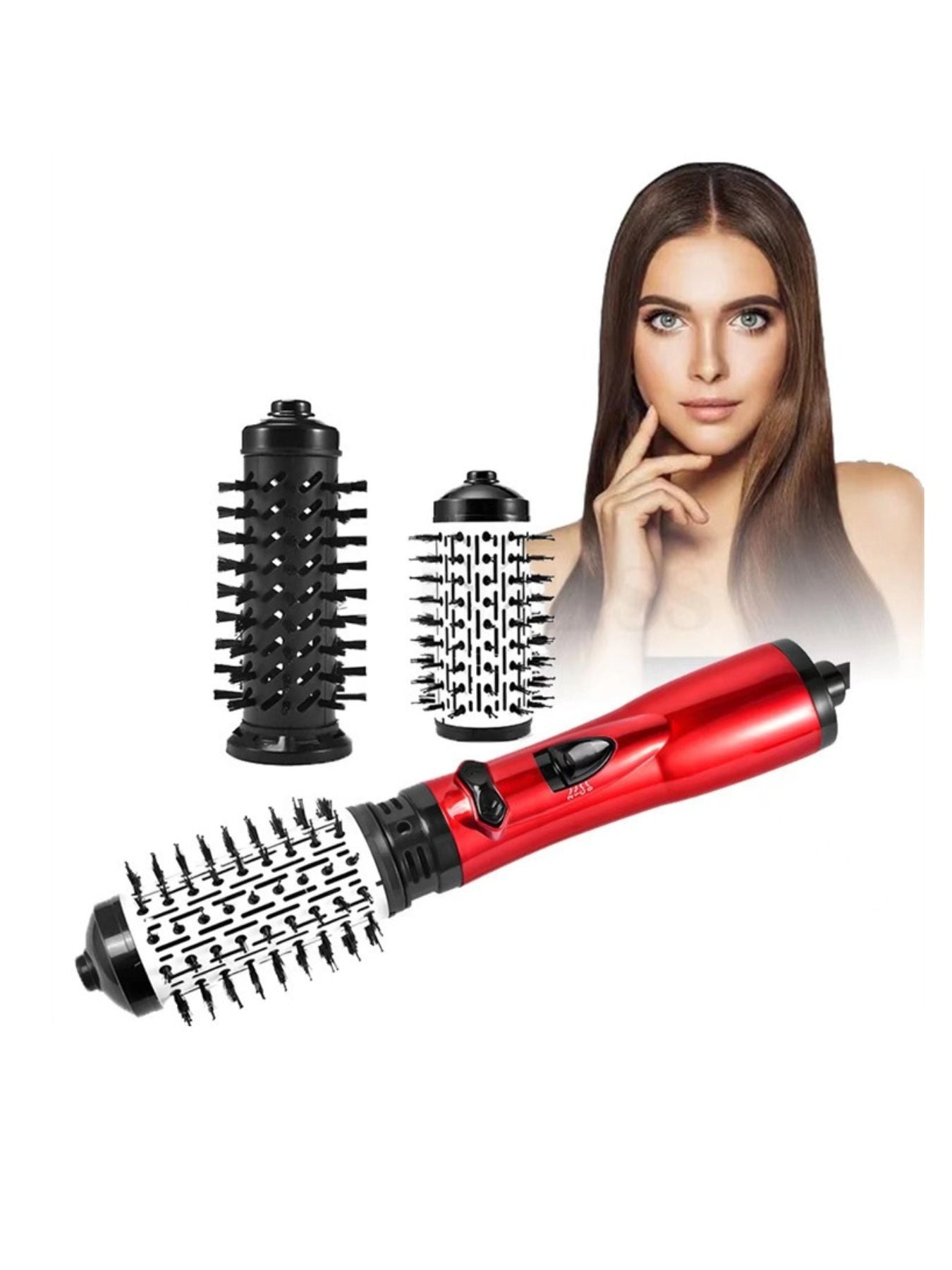 3-in-1 Interchangeable Hot Air Brush Unique Oils