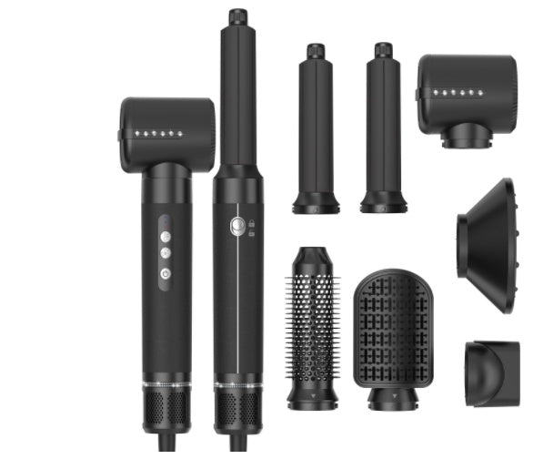7-in-1 Hot Air Comb Automatic Curling Wand Elyvora LLC