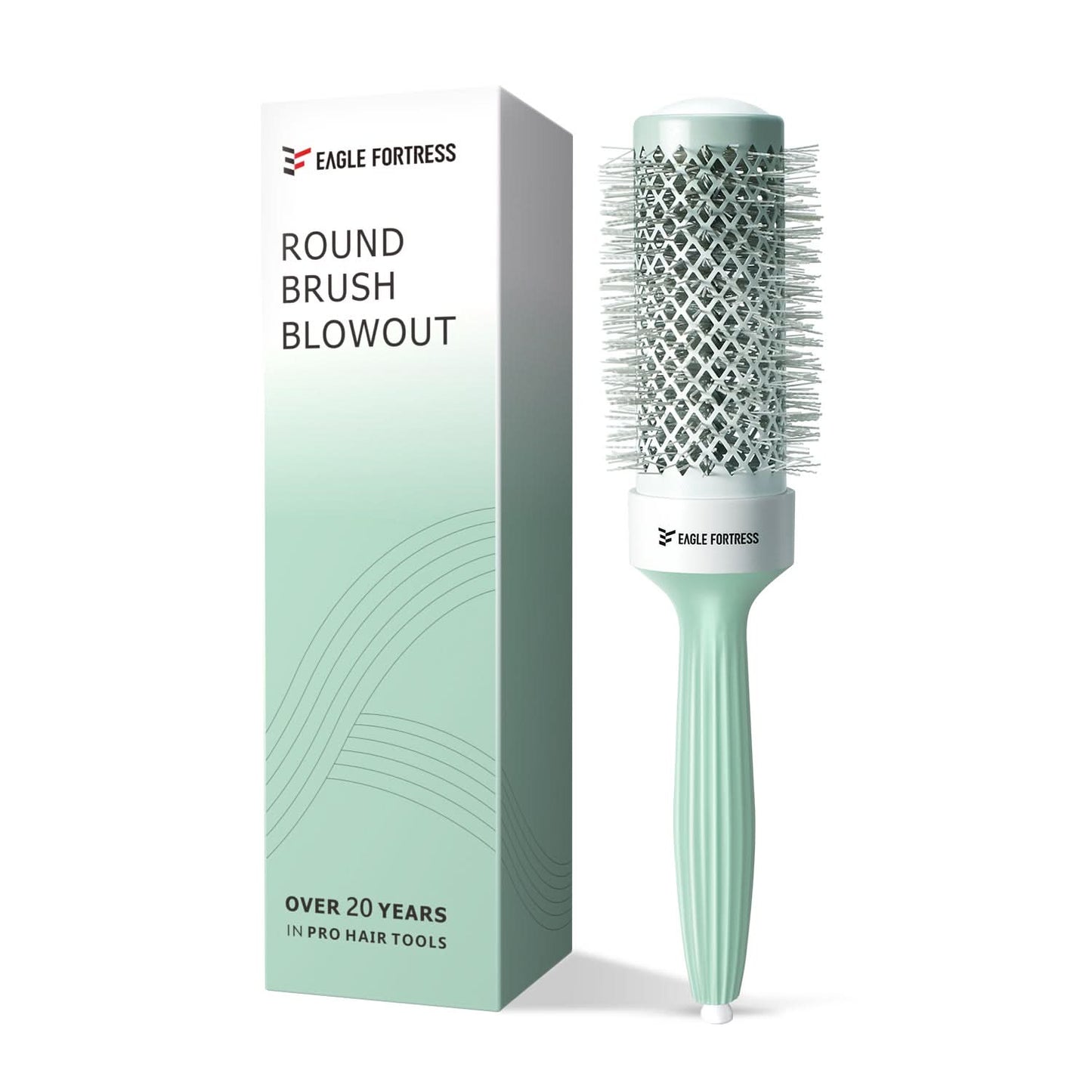 Eagle Fortress Professional Round Hair Brush 1.69 in The Beauty Box