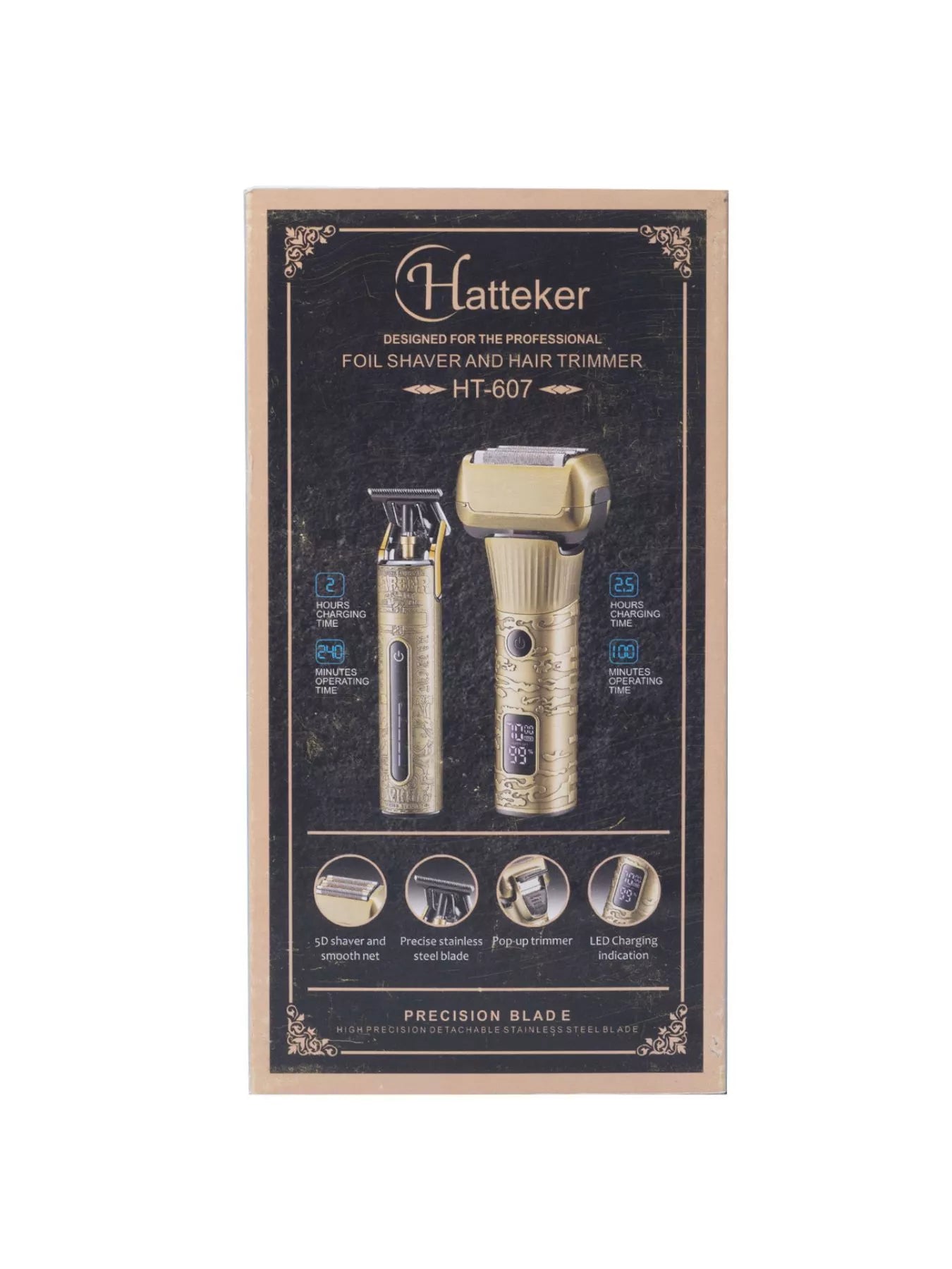 LED Display Hair Clipper Unique Oils