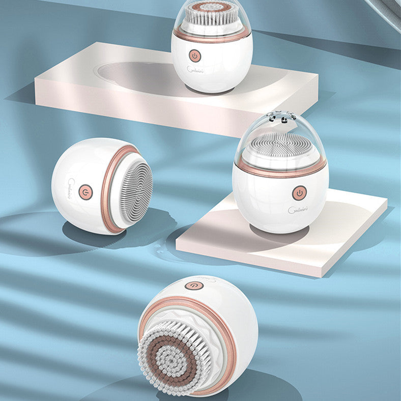 Facial Cleansing Brush Instrument Wireless Charging FLIPSTYLEZLLC