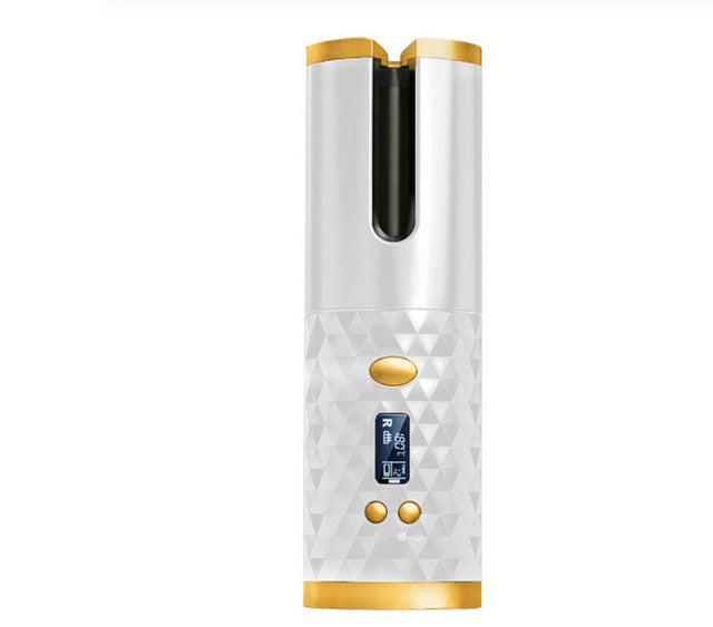 Cordless Automatic Hair Curler Iron Wireless Curling Iron Elyvora LLC