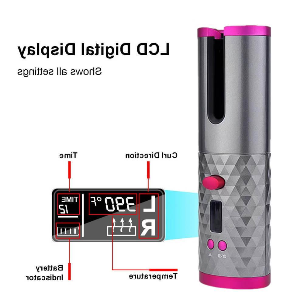 Cordless Automatic Hair Curler Iron Wireless Curling Iron My Store