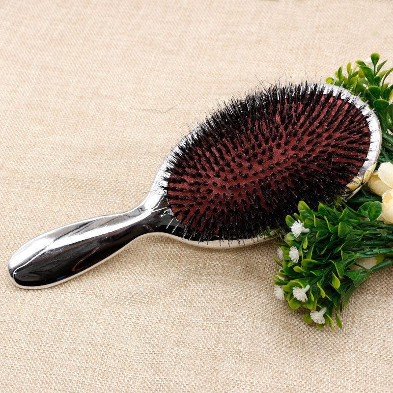 Hair Care Massage Pig Hair Big Board Comb Air Bag Wild Boar Hair Massage Style Air Cushion Comb FLIPSTYLEZLLC