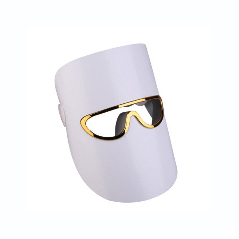 LED Beauty Mask Three Color Photon Rejuvenation Device Rechargeable The Make-up Corner