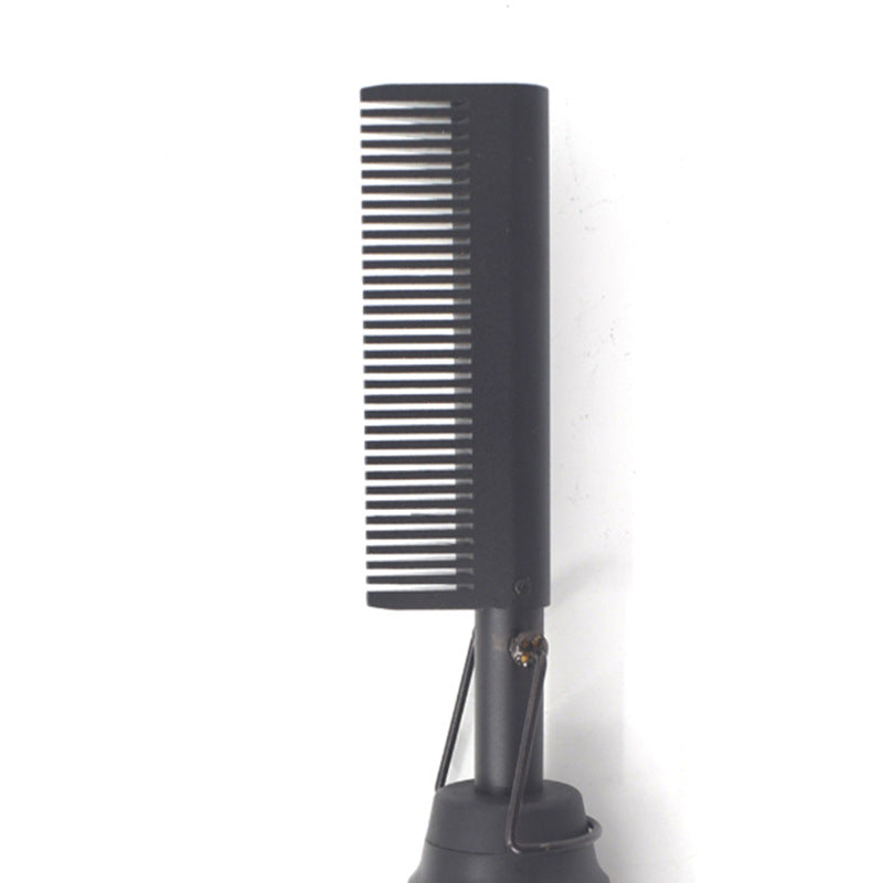 Electric Straight Hair Curling Comb Dry Wet Dual Purpose Copper Comb Elyvora LLC