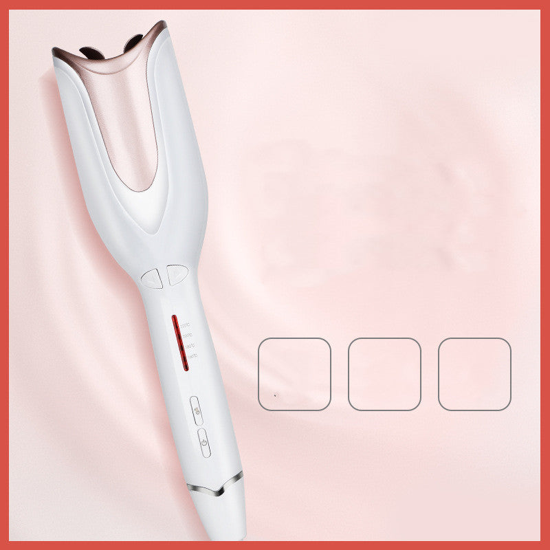 Automatic Hair Curler Rose Tube Spiral Elyvora LLC