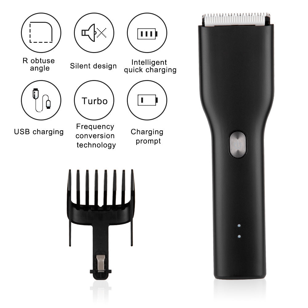 Rechargeable Buddha Head Oil Head Hair Clipper Pirate Electric Hair Clipper Hair Stylist Carving Metal Hair Clipper FLIPSTYLEZLLC