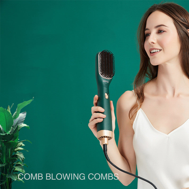 Hot Air Comb 3 In 1 Straight Hair And Curly Hair Dryer Negative Ion Beauty Power Comb Single Step Hot Air Comb FLIPSTYLEZLLC