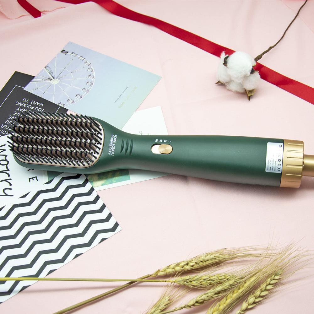 Hot Air Comb 3 In 1 Straight Hair And Curly Hair Dryer Negative Ion Beauty Power Comb Single Step Hot Air Comb FLIPSTYLEZLLC