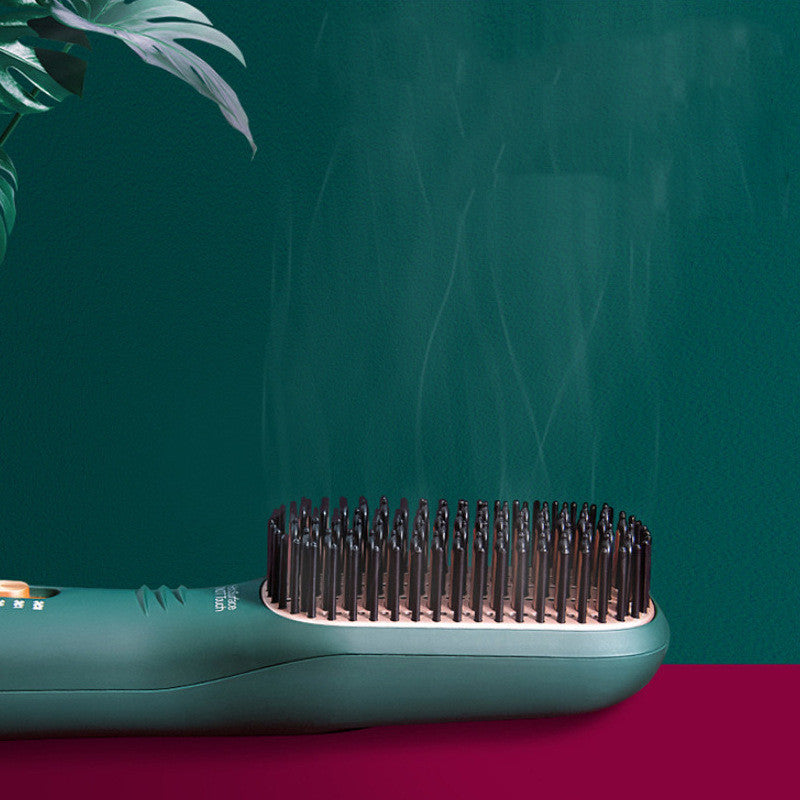 Hot Air Comb 3 In 1 Straight Hair And Curly Hair Dryer Negative Ion Beauty Power Comb Single Step Hot Air Comb FLIPSTYLEZLLC