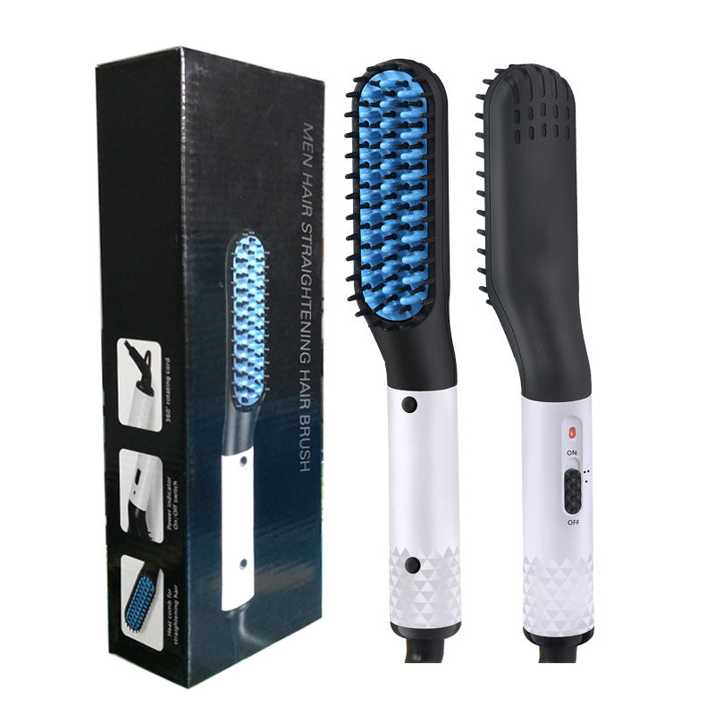 Multifunctional Hair Straightener Hair Comb Brush Men Beard Straightener Straightening My Store