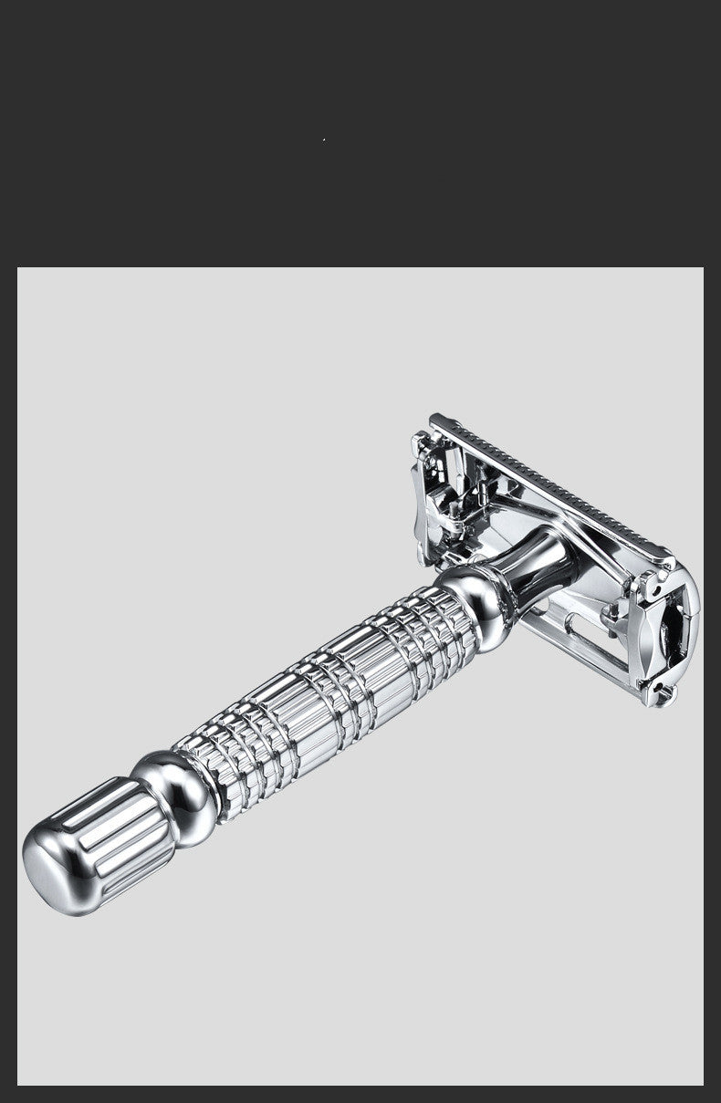 Men's Manual Razor Old-fashioned Beard Shaver Razor Holder Double-sided Blade Type Sell My Stuff