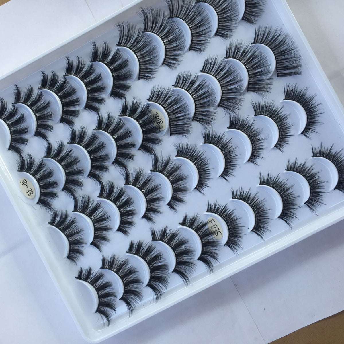 20 Pairs Of False Eyelashes Three-dimensional Multi-layer Mixed Eyelashes Elyvora LLC